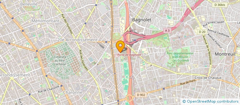 localisation de l'entreprise BOUCHERIE DU STADE  PARIS