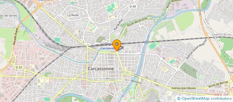 localisation de l'entreprise BOUCHERIE DU TIVOLI à CARCASSONNE