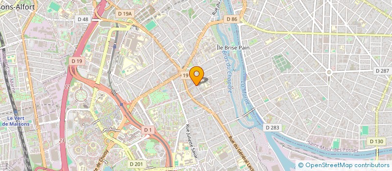 localisation de l'entreprise BOUCHERIE DU VILLAGE à CRETEIL