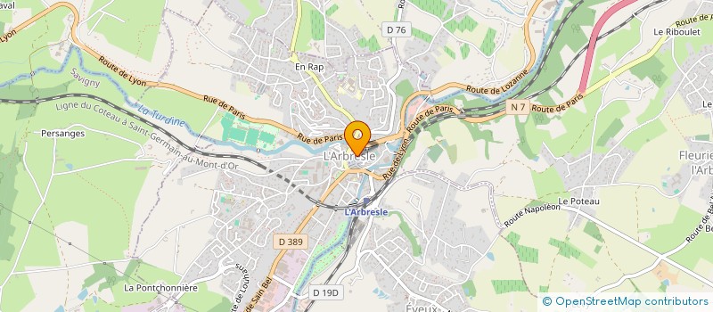 localisation de l'entreprise BOUCHERIE DUPERRON MATHIEU  SARCEY