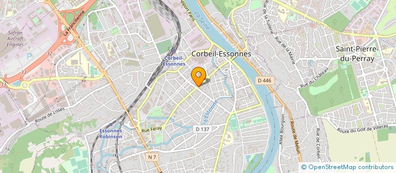localisation de l'entreprise BOUCHERIE DUTERTE à CORBEIL-ESSONNES
