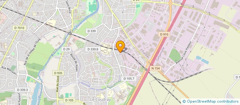 localisation de l'entreprise BOUCHERIE DYNAMIQUE à CHARTRES