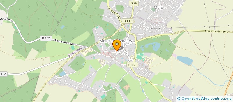 localisation de l'entreprise BOUCHERIE ECONOMIQUE MONTFORT L'AMAURY  MONTFORT-L'AMAURY