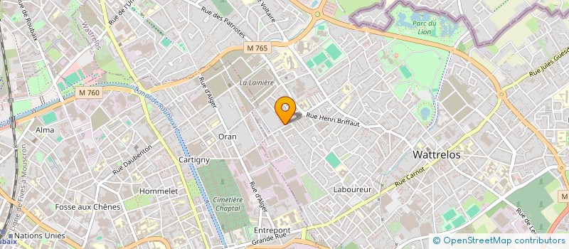 localisation de l'entreprise BOUCHERIE EL MEDINA  WATTRELOS