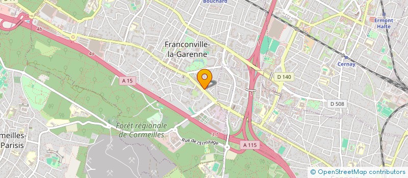 localisation de l'entreprise BOUCHERIE EL WAFA  FRANCONVILLE