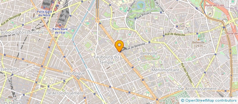 localisation de l'entreprise BOUCHERIE ELIDO à PARIS
