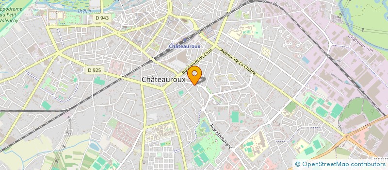 localisation de l'entreprise BOUCHERIE ELNOUR à CHATEAUROUX
