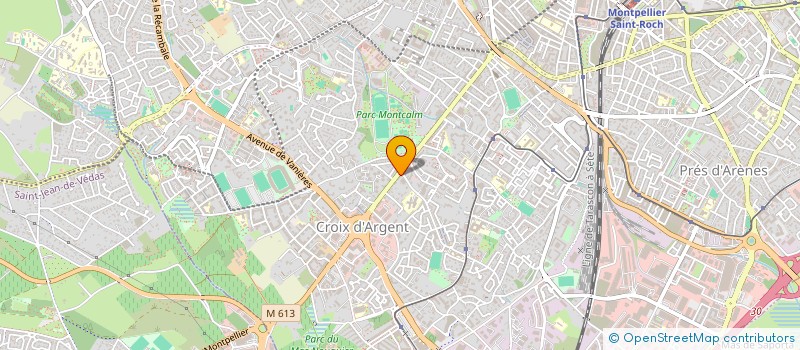 localisation de l'entreprise BOUCHERIE EPICERIE DU COIN à MONTPELLIER