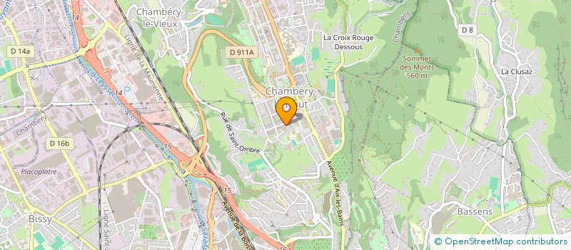 localisation de l'entreprise BOUCHERIE ETOILE DU SUD  CHAMBERY