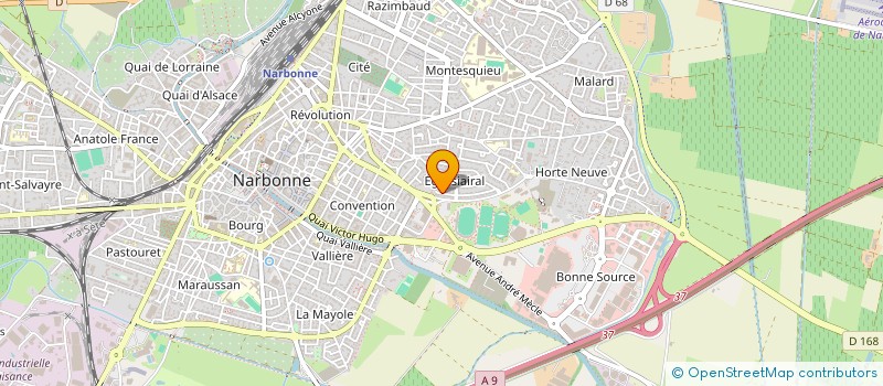 localisation de l'entreprise BOUCHERIE EXCELLENCE SETE à SETE