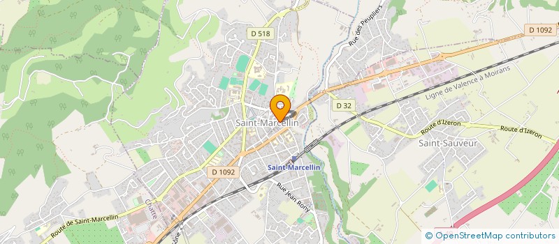 localisation de l'entreprise BOUCHERIE FARKHANA à SAINT-MARCELLIN