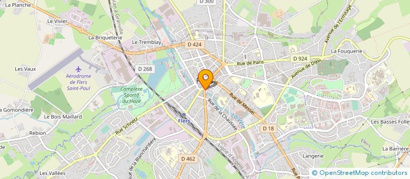 localisation de l'entreprise BOUCHERIE FLAIS à FLERS