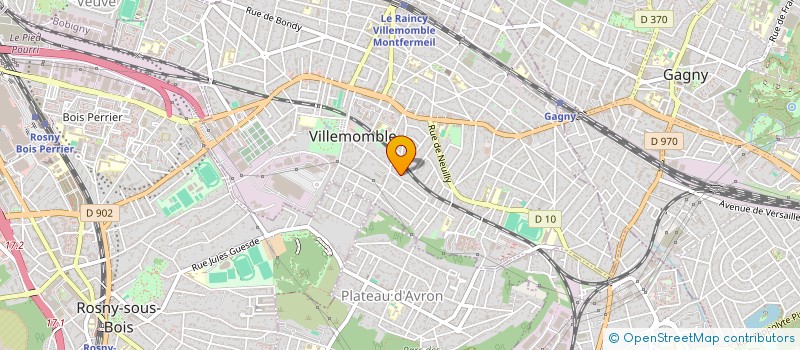 localisation de l'entreprise BOUCHERIE GB à VILLEMOMBLE