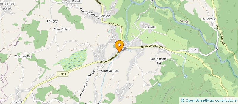 localisation de l'entreprise BOUCHERIE GENILLON  CUSY