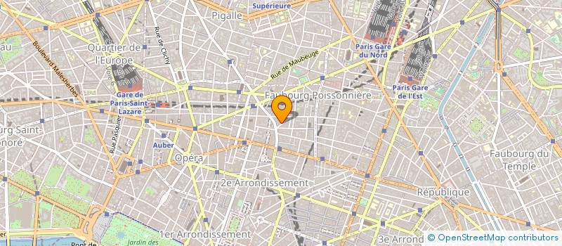 localisation de l'entreprise BOUCHERIE GEOFFROY MARIE à PARIS