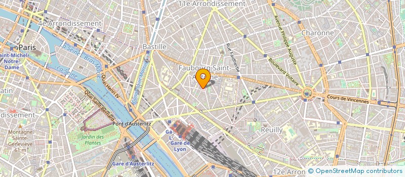 localisation de l'entreprise BOUCHERIE GUIGNARD à PARIS