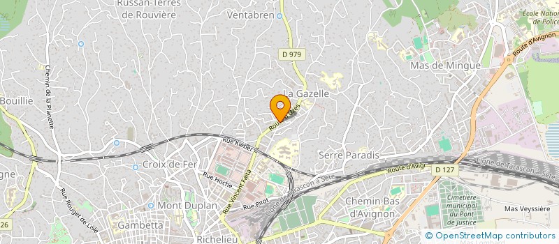 localisation de l'entreprise BOUCHERIE GUIOT  NIMES