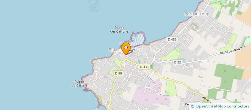 localisation de l'entreprise BOUCHERIE GUYONVARCH à PIRIAC-SUR-MER