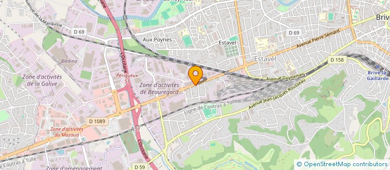 localisation de l'entreprise BOUCHERIE HALAL ORIENTALE  BRIVE-LA-GAILLARDE