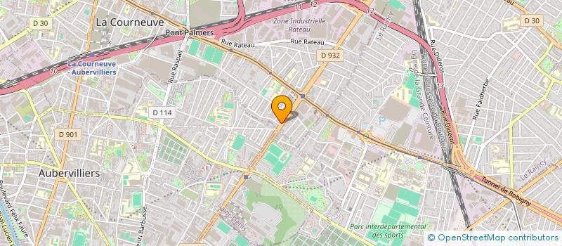 localisation de l'entreprise BOUCHERIE HALAL VIANDES à LA COURNEUVE