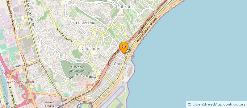 localisation de l'entreprise BOUCHERIE HALLAL SAINT AUGUSTIN à NICE