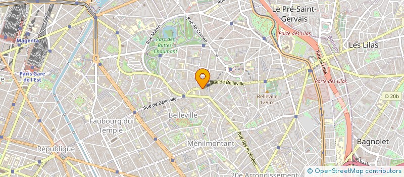 localisation de l'entreprise BOUCHERIE HENRINO à PARIS