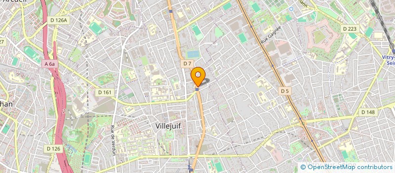 localisation de l'entreprise BOUCHERIE HORIZON  VILLEJUIF