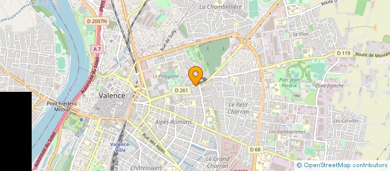 localisation de l'entreprise BOUCHERIE IMENE à VALENCE