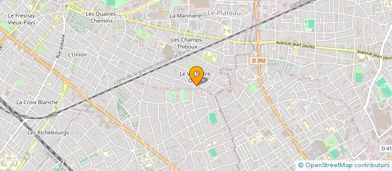 localisation de l'entreprise BOUCHERIE JACKY CHARRON à SARTROUVILLE