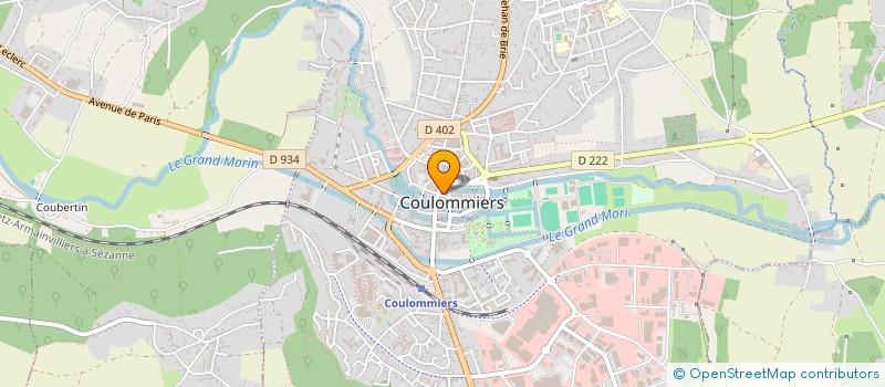 localisation de l'entreprise BOUCHERIE JAFFRELO à COULOMMIERS