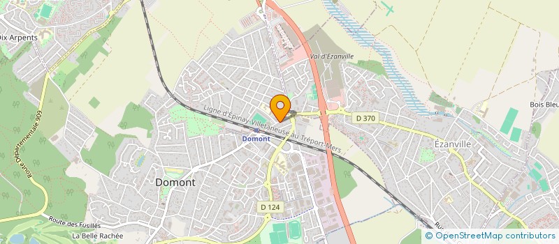 localisation de l'entreprise BOUCHERIE JAVELIER PERE ET FILS  DOMONT