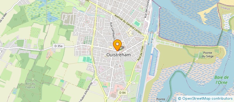 localisation de l'entreprise BOUCHERIE JEJE  MEZIDON VALLEE D'AUGE