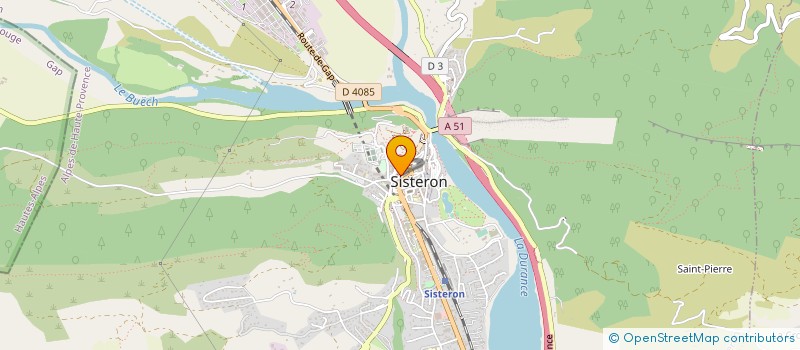 localisation de l'entreprise BOUCHERIE JOFFREY à SISTERON