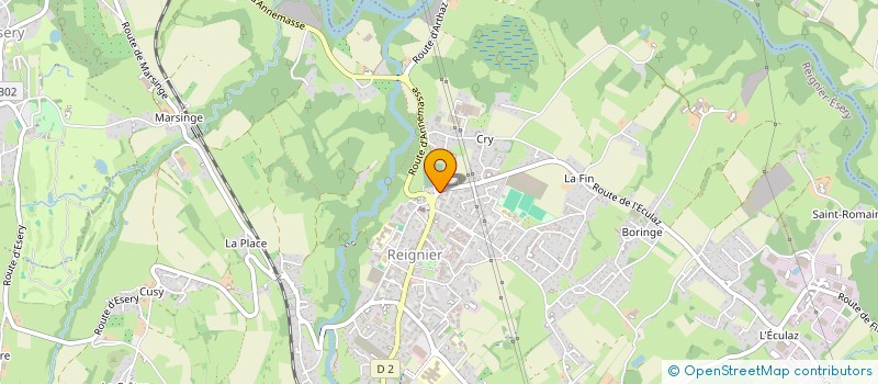 localisation de l'entreprise BOUCHERIE JOLIVET à REIGNIER-ESERY