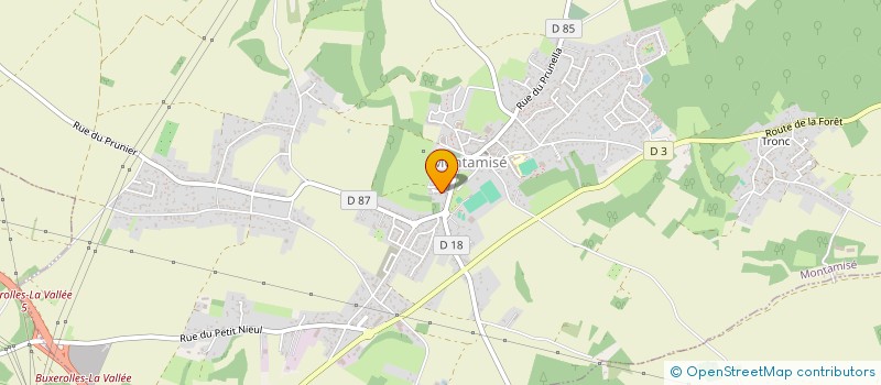 localisation de l'entreprise BOUCHERIE JOUNAUX  CHASSENEUIL-DU-POITOU