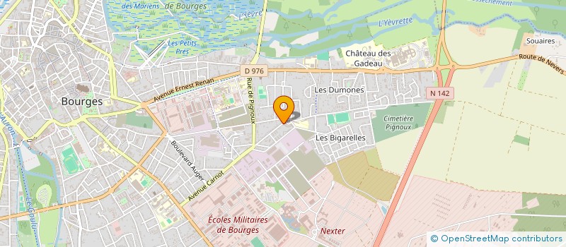 localisation de l'entreprise BOUCHERIE JOURDANT  BOURGES