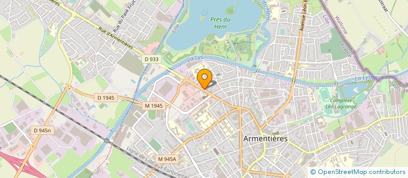 localisation de l'entreprise BOUCHERIE KHALID à ARMENTIERES