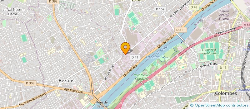 localisation de l'entreprise BOUCHERIE KHAOUA  BEZONS