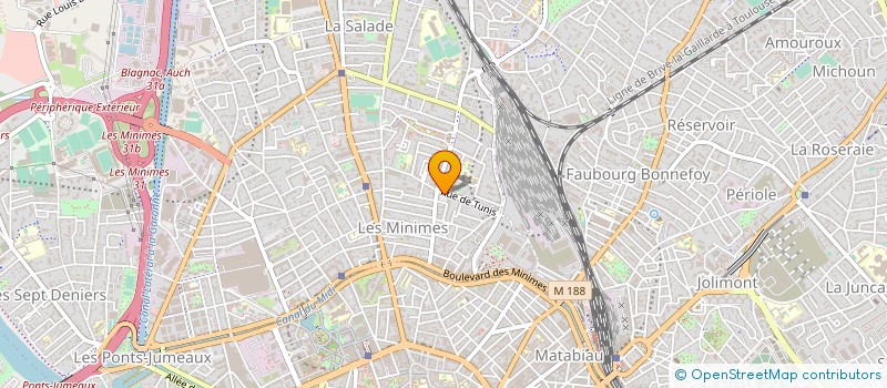 localisation de l'entreprise BOUCHERIE L'ALGEROISE à TOULOUSE