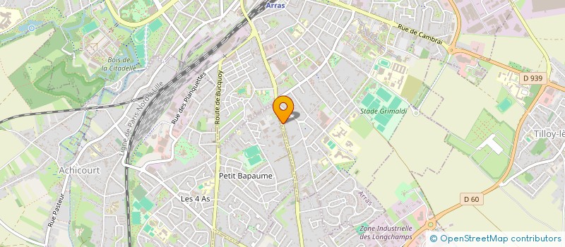 localisation de l'entreprise BOUCHERIE L'ART ROYAL à ARRAS