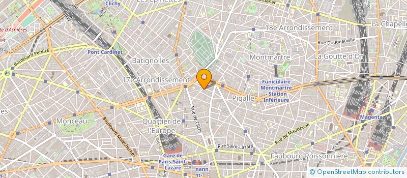 localisation de l'entreprise BOUCHERIE L'ENTRECOTE à PARIS