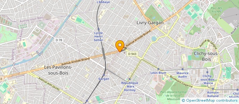 localisation de l'entreprise BOUCHERIE L'ETOILE D'OR  LIVRY-GARGAN