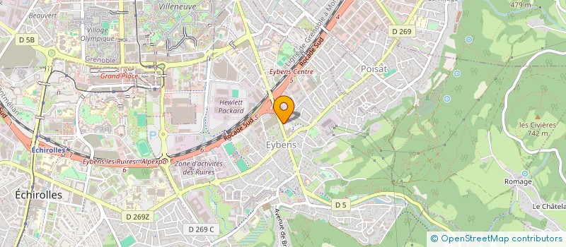 localisation de l'entreprise BOUCHERIE L'HERITAGE à EYBENS