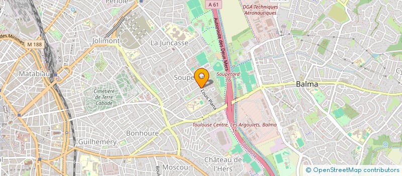 localisation de l'entreprise BOUCHERIE LA BASSE COTE à TOULOUSE