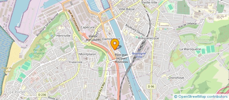 localisation de l'entreprise BOUCHERIE  LA LIANE à BOULOGNE-SUR-MER