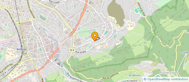 localisation de l'entreprise BOUCHERIE LA METARE à SAINT-ETIENNE