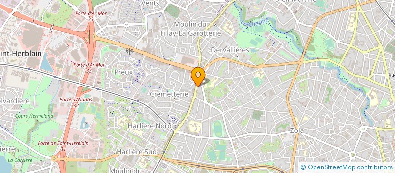 localisation de l'entreprise BOUCHERIE LA SOUMMAM à NANTES