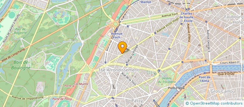 localisation de l'entreprise BOUCHERIE LAMARTINE PROSPER ET COMPAGNIE  PARIS