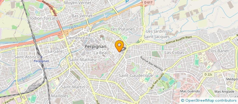 localisation de l'entreprise BOUCHERIE LAMNARA à PERPIGNAN