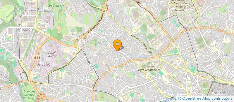 localisation de l'entreprise BOUCHERIE LE BEL ETALAGE à MONTPELLIER